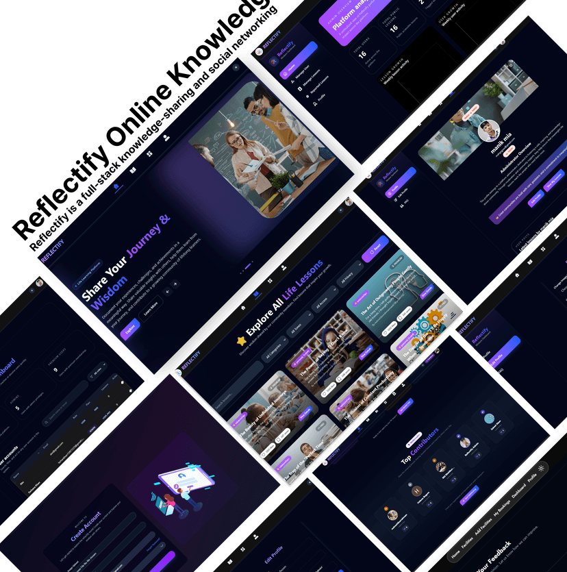 Reflectify - Online Knowledge Sharing Platform